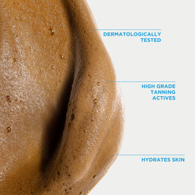 Bondi Sands ingredient label highlighting aloe vera and coconut conditioning benefit