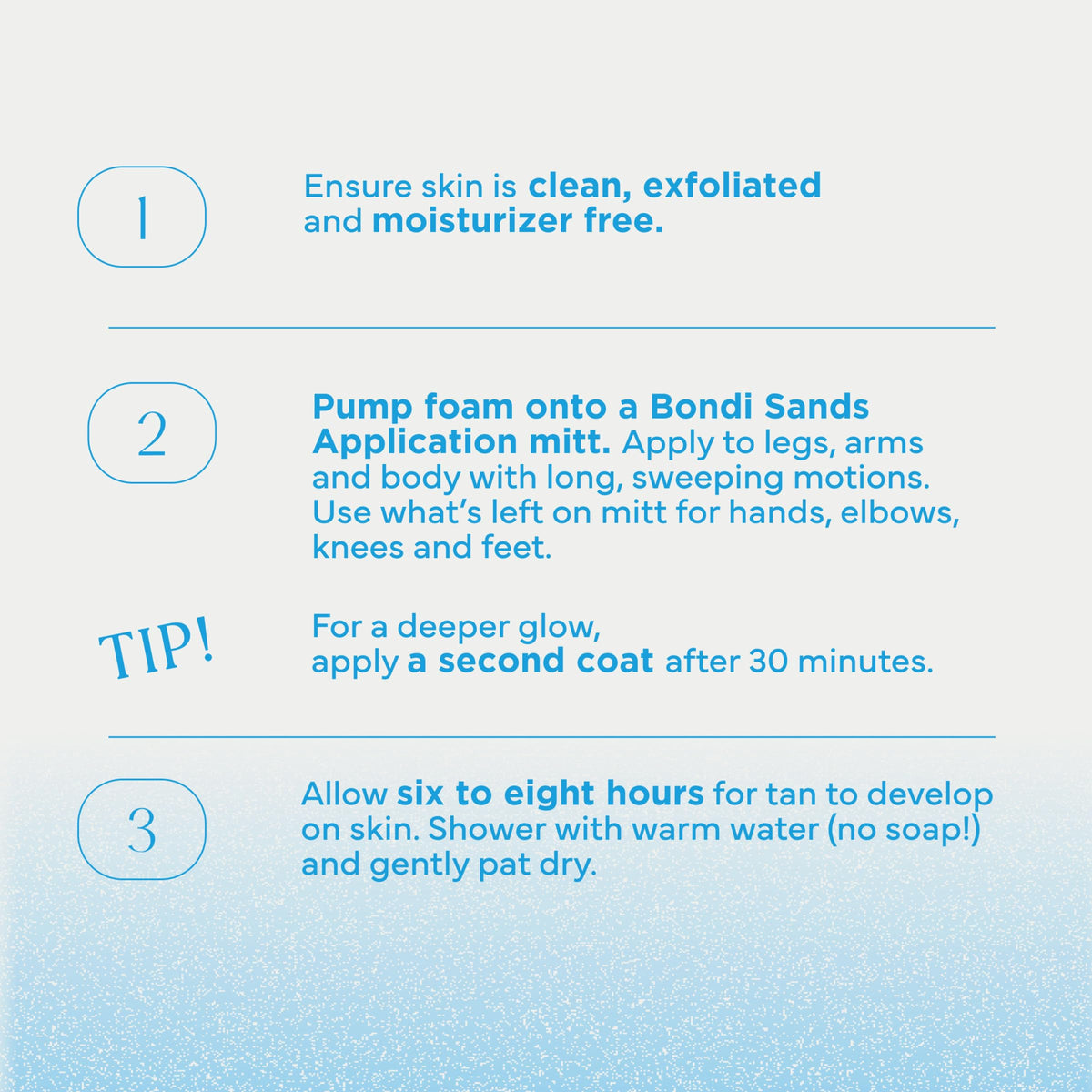 Bondi Sands lifestyle image of bronzed skin for natural beach-ready glow