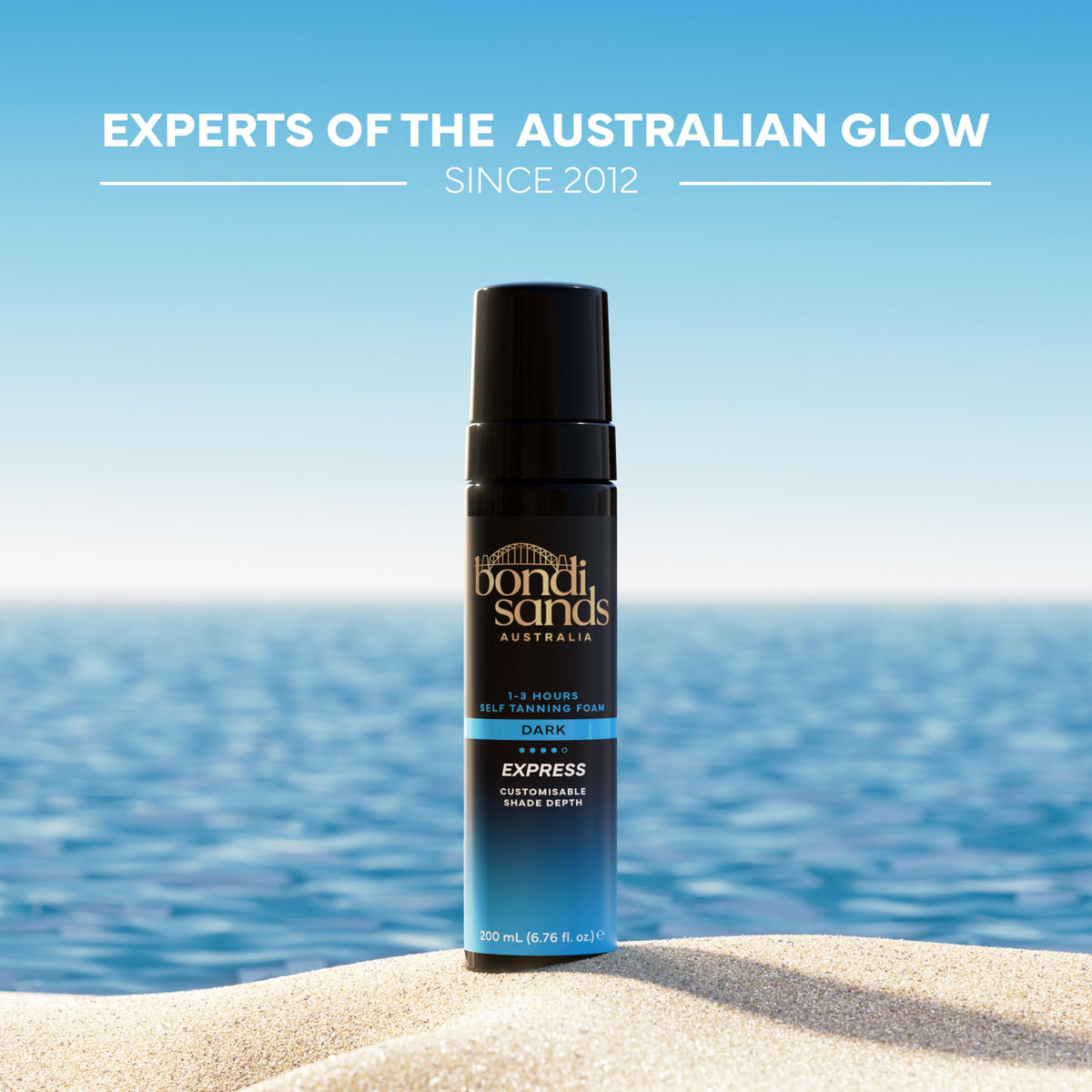 Bondi Sands rinsed results before and after revealing natural color