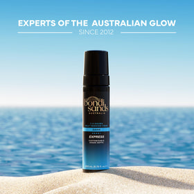 Bondi Sands rinsed results before and after revealing natural color