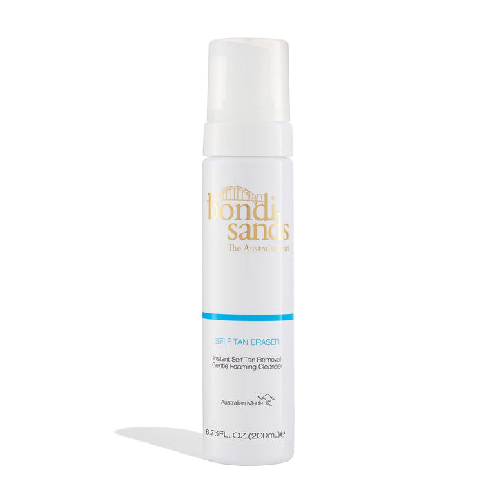 Bondi Sands front packaging showing bottle and branding for clear product ID and appeal