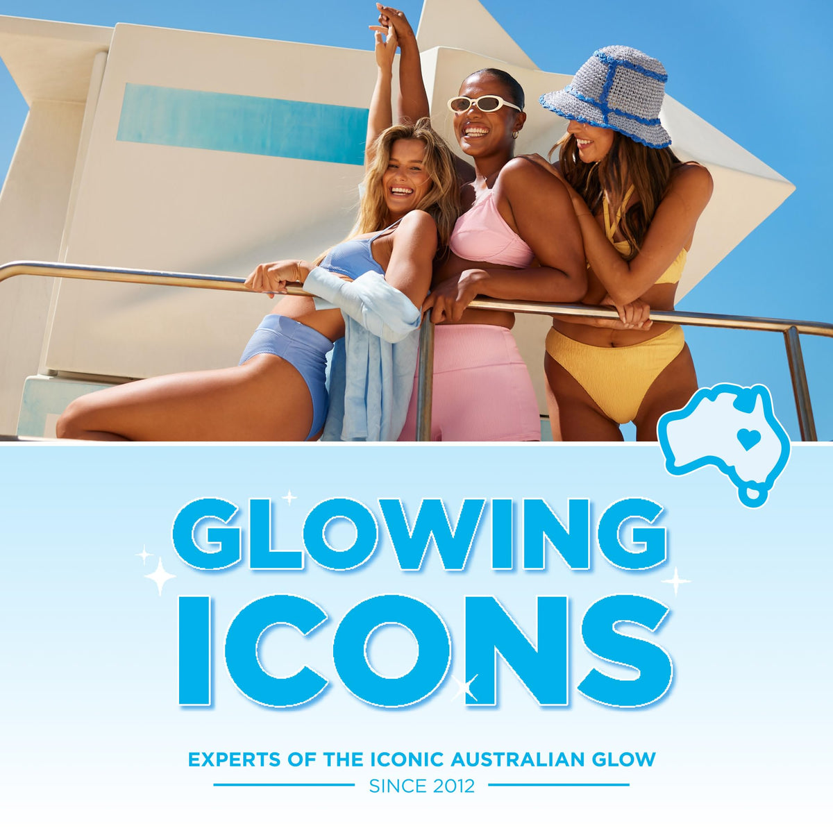 Bondi Sands bottle in hand showing size and scale for travel-friendly convenience