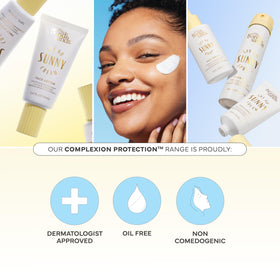 Bondi Sands texture on hand illustrating quick-absorbing benefit