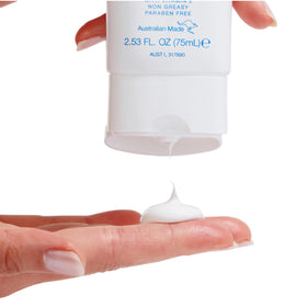Bondi Sands texture close-up displaying lightweight, non-greasy lotion