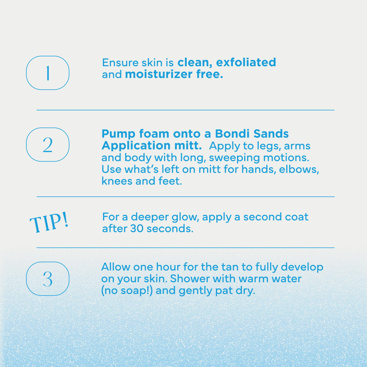 Bondi Sands bottle inside travel bag for same-day-ready convenience