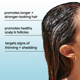 BondiBoost conditioner cream texture delivering moisture to strands