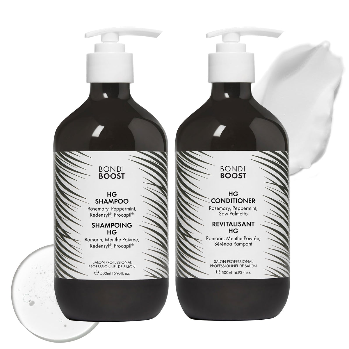 BondiBoost front packaging showing both bottles and benefit claims