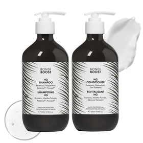 BondiBoost front packaging showing both bottles and benefit claims