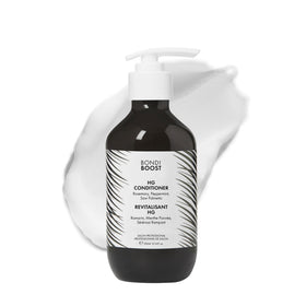 BONDIBOOST front packaging showing bottle and size, highlights hydration benefit