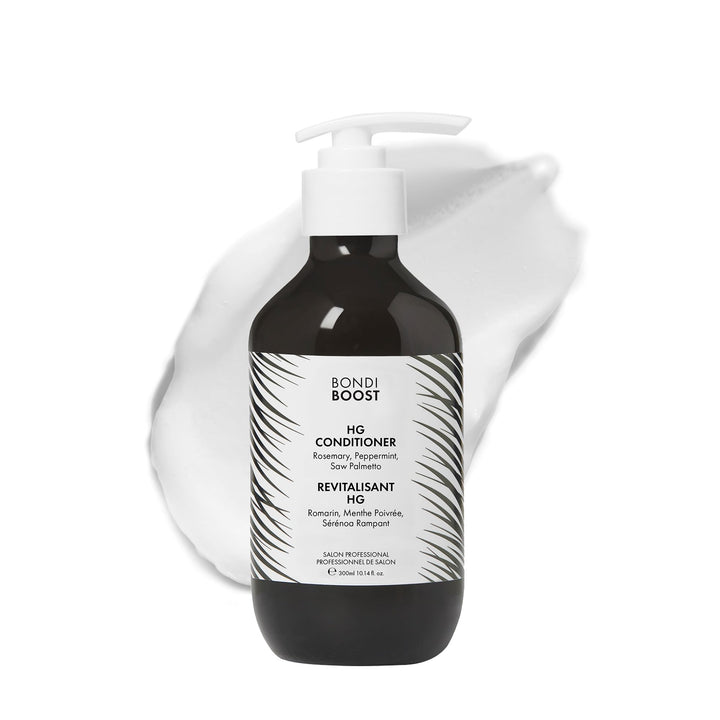 BONDIBOOST front packaging showing bottle and size, highlights hydration benefit
