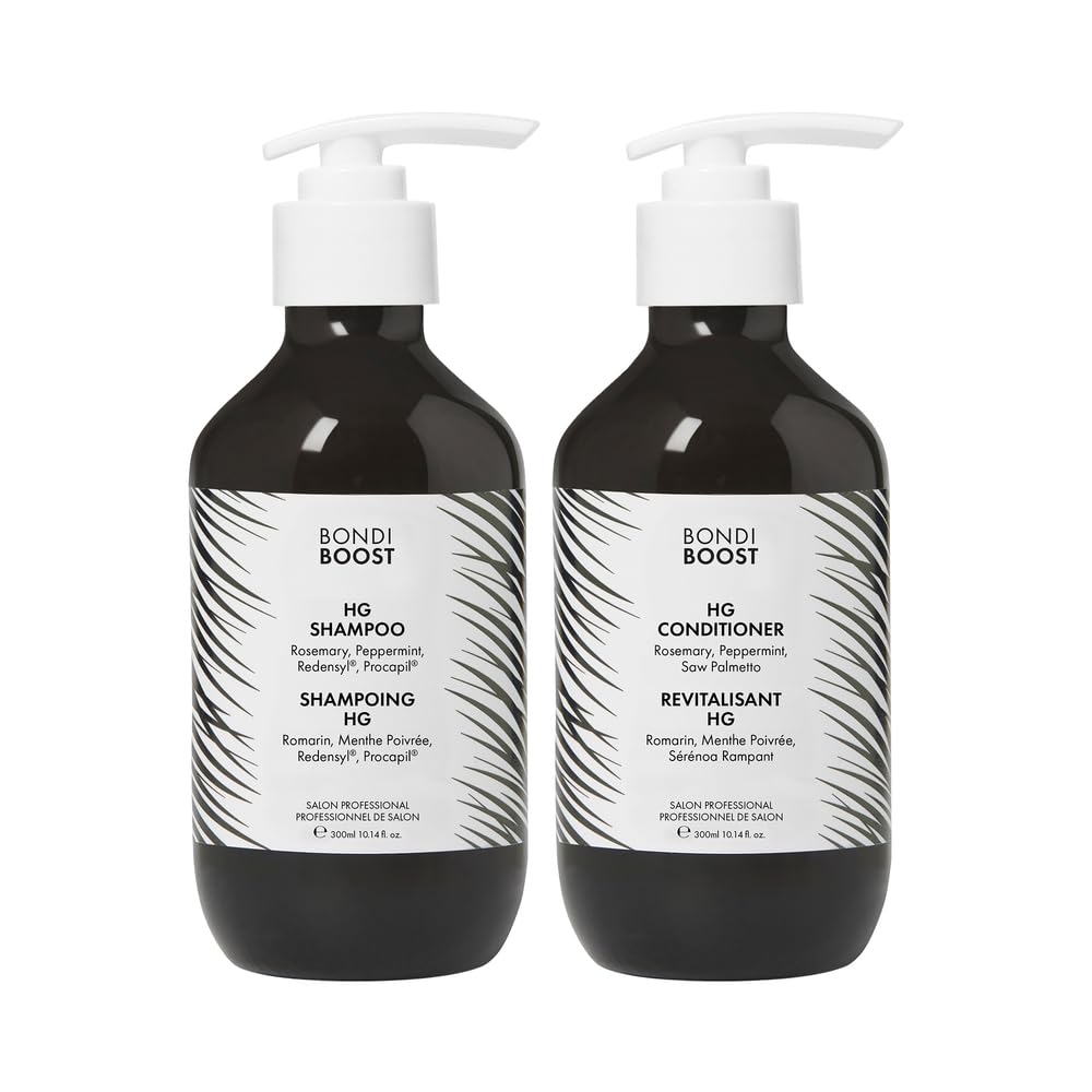 bondiboost front packaging shows the full anti-thinning set and brand clarity