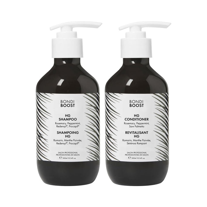 bondiboost front packaging shows the full anti-thinning set and brand clarity