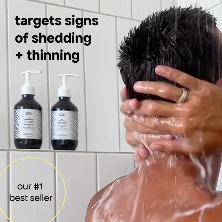 BONDIBOOST HG shampoo pump close-up highlighting easy dispensing