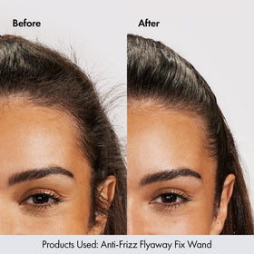 BONDIBOOST lifestyle styling image with sleek updo and polished, touchable hair
