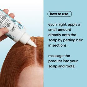 BONDIBOOST contextual before-and-after hair scene implying fuller-looking hair over time