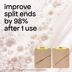 BONDIBOOST rich foam in hand showing gentle lather and nourishing texture