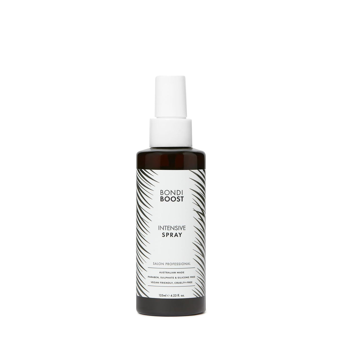 BONDIBOOST front bottle view showing clean label and size benefit