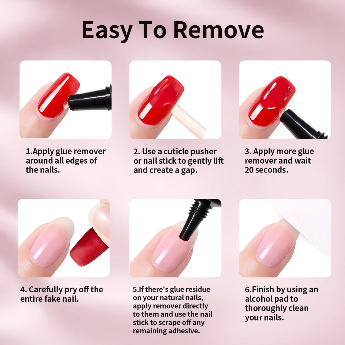 BONITIVA lifestyle shot of woman wearing press-on nails for long-lasting style
