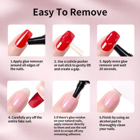 BONITIVA lifestyle shot of woman wearing press-on nails for long-lasting style
