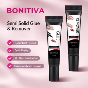 BONITIVA gel texture close-up illustrating drip-resistant control benefit