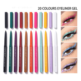BONNIE CHOICE eyeliner used on eye demonstrating long-wear definition