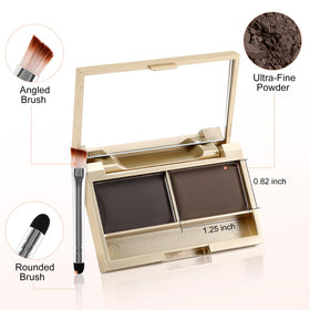 Boobeen product in use filling brows for quick definition and lasting hold