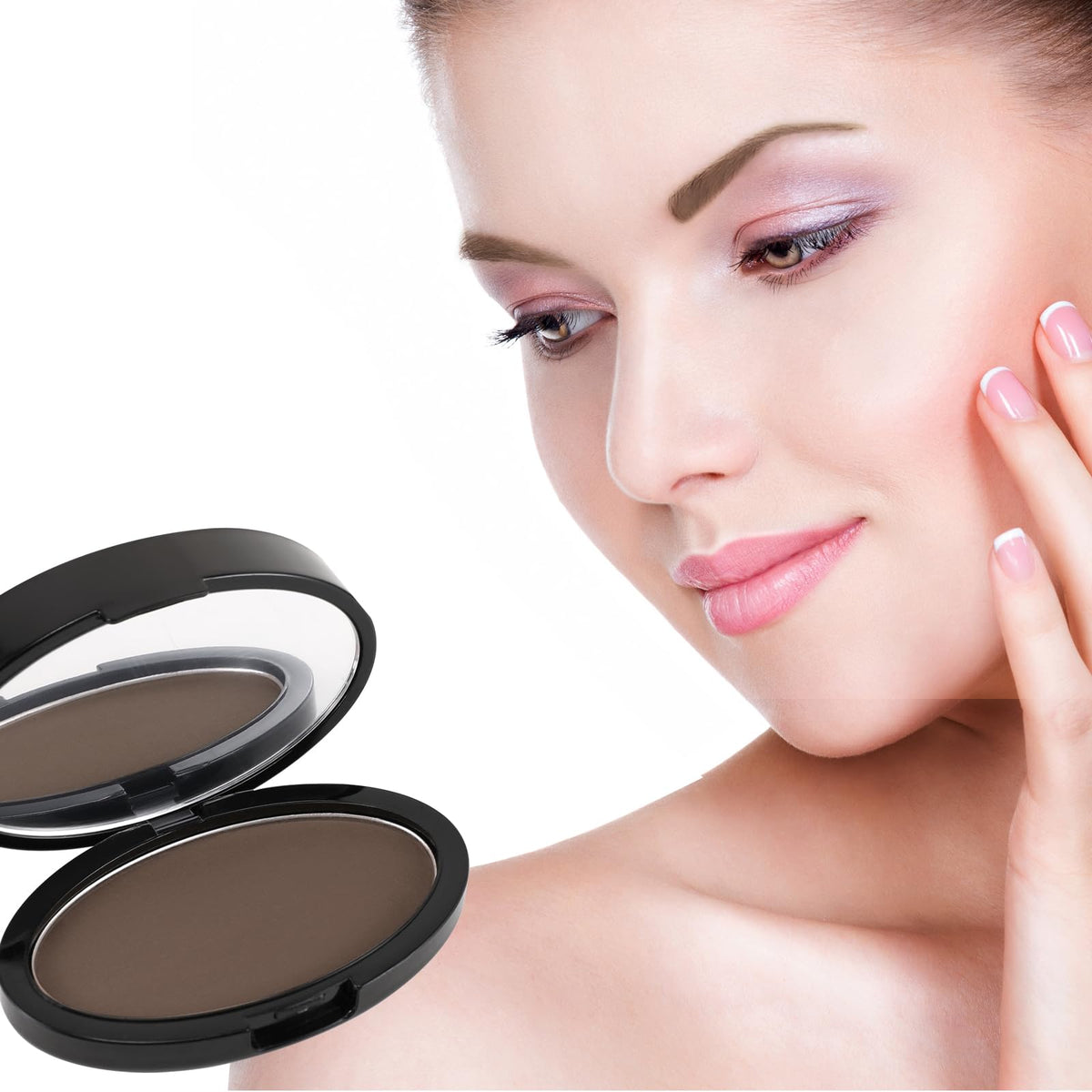 Boobeen kit inside a makeup bag for fast touch-ups on-the-go