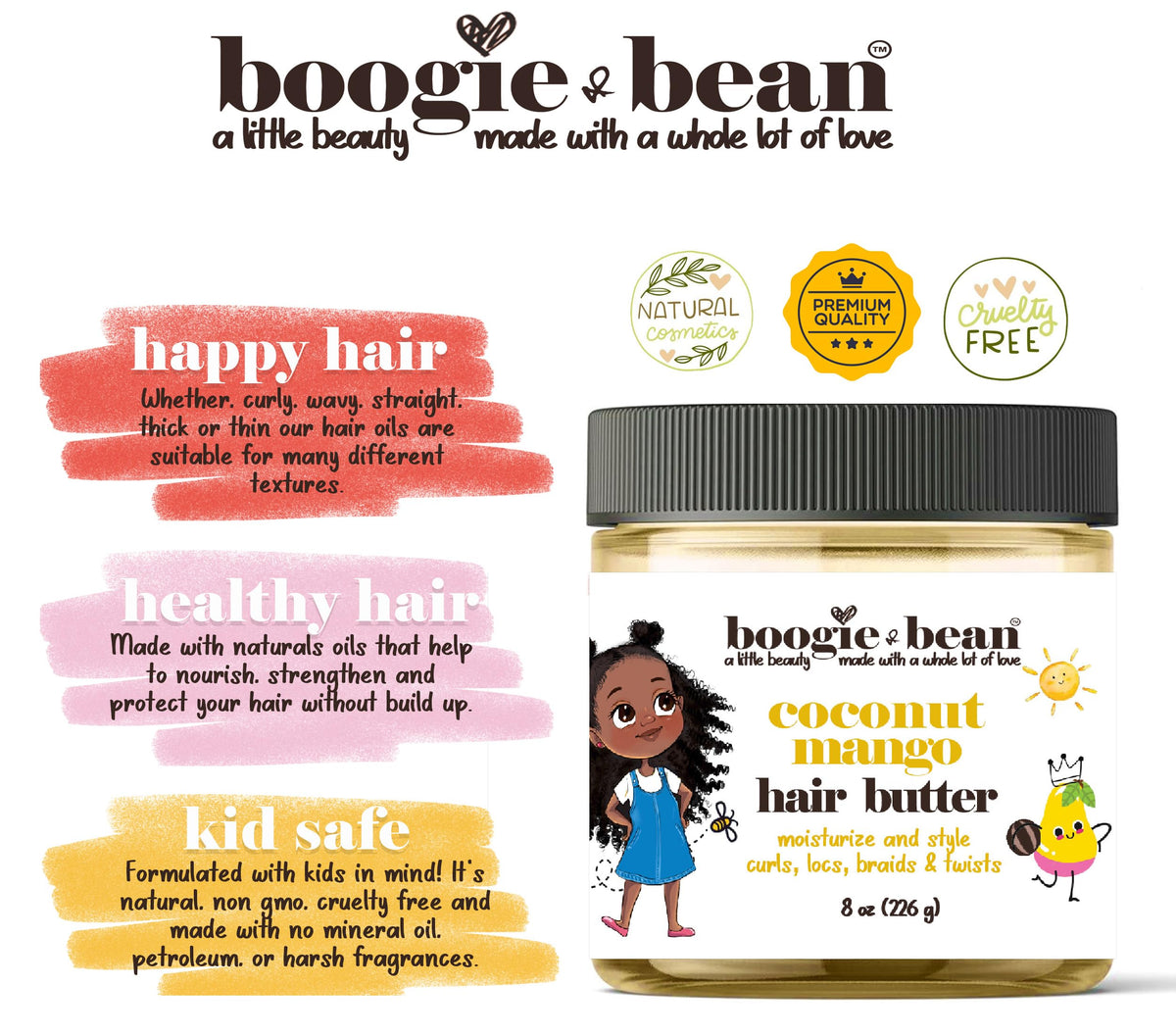 Boogie and Bean applied on caregiver hand demonstrating easy rub-in application