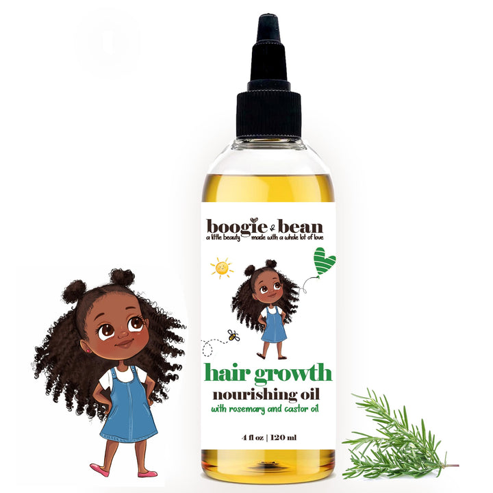boogie and bean front bottle showing clean label and child-safe cap benefit gentle use