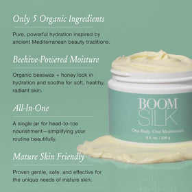 BOOM! by Cindy Joseph close-up of cream texture demonstrating smooth, non-greasy finish
