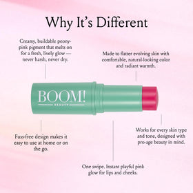 BOOM! by Cindy Joseph creamy texture close-up highlighting blendability