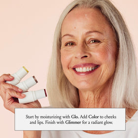 BOOM! by Cindy Joseph trio inside a purse for travel-friendly touch-ups