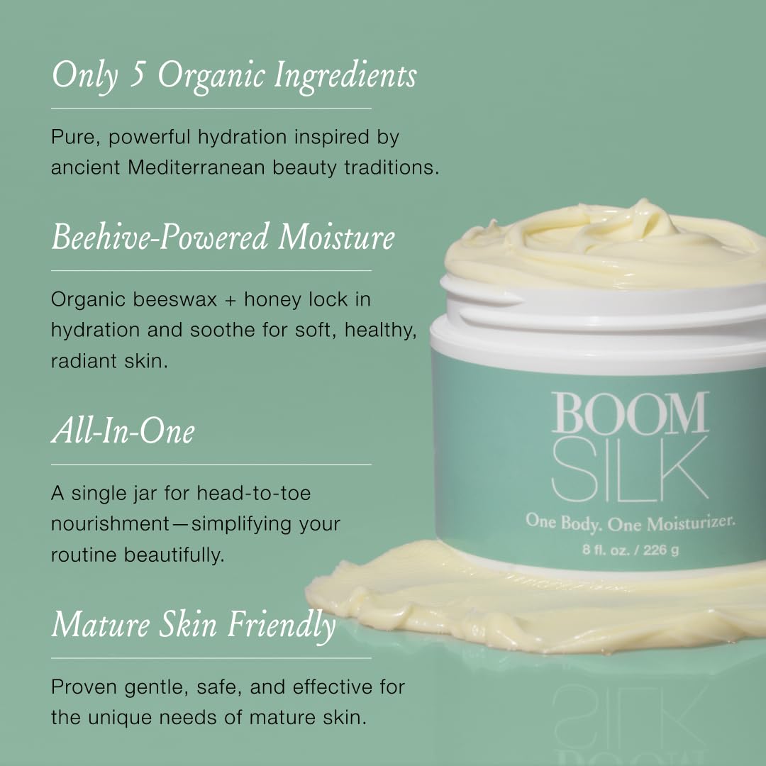BOOM! by Cindy Joseph open jar texture close-up showing rich cream for deep moisture