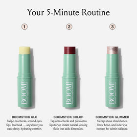 BOOM! by Cindy Joseph Color cream stick close-up showing texture and creamy blendability