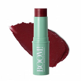BOOM! by Cindy Joseph front packaging showing Berry shade and compact design for portability
