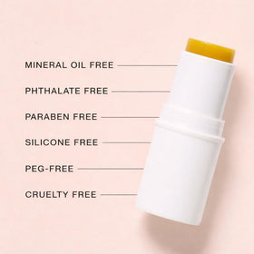 BOOM! by Cindy Joseph balm applied to lips for instant softening and sheen