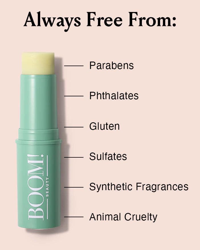 BOOM! by Cindy Joseph blending under-eye balm to soften fine lines and brighten