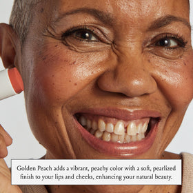 BOOM! by Cindy Joseph lifestyle shot in natural light showing everyday wearable color benefit