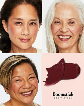 BOOM! by Cindy Joseph cream texture close-up showing smooth, blendable finish and hydration
