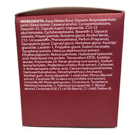 Boots No7 jar label close-up highlighting product name and details