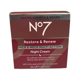 Boots No7 open jar showing rich cream texture and deep hydration