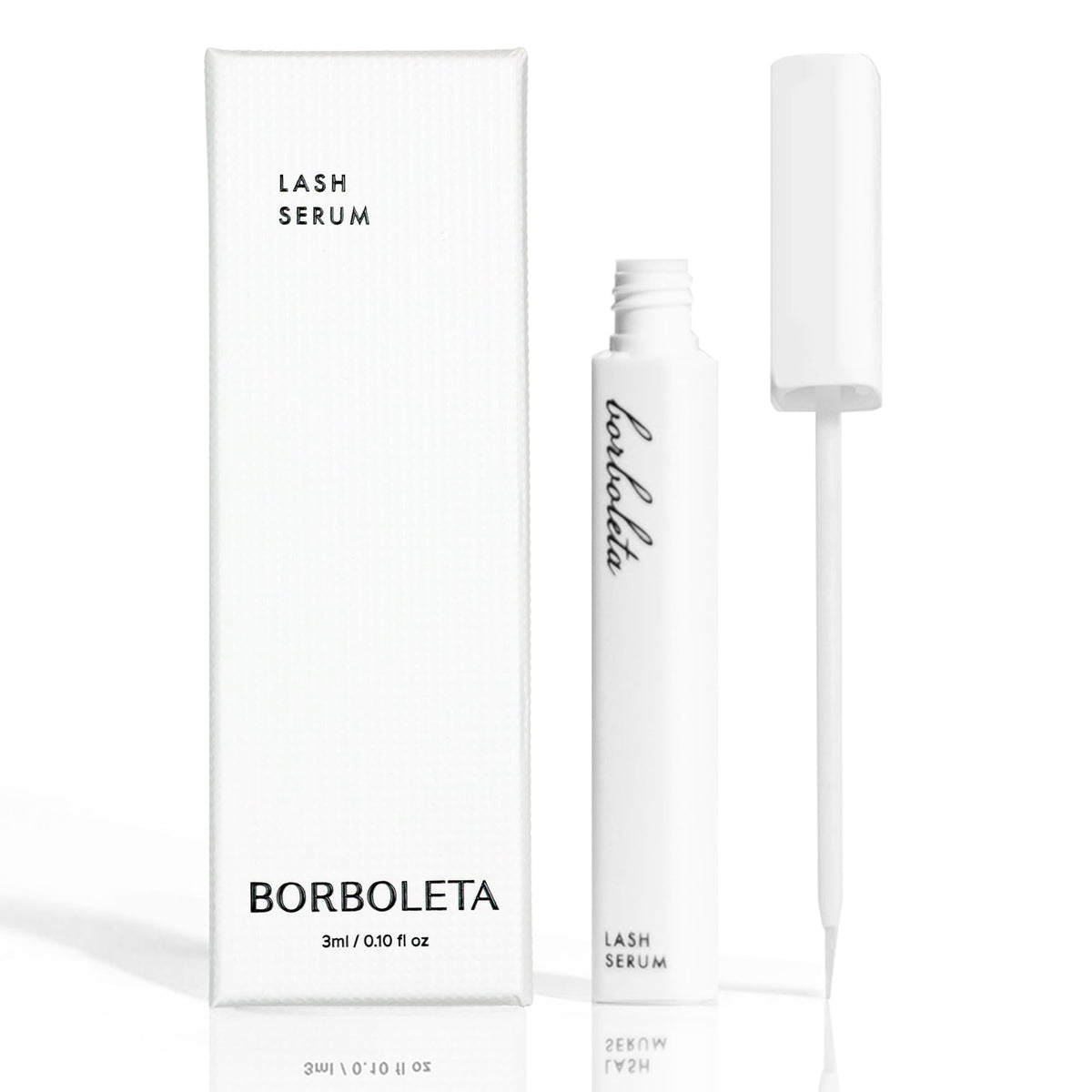 Borboleta front packaging showing product and three-month supply benefit