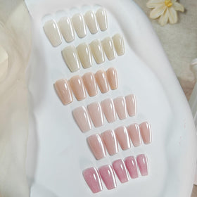 Born Pretty brush applying polish across a nail to show smooth coverage and precise control