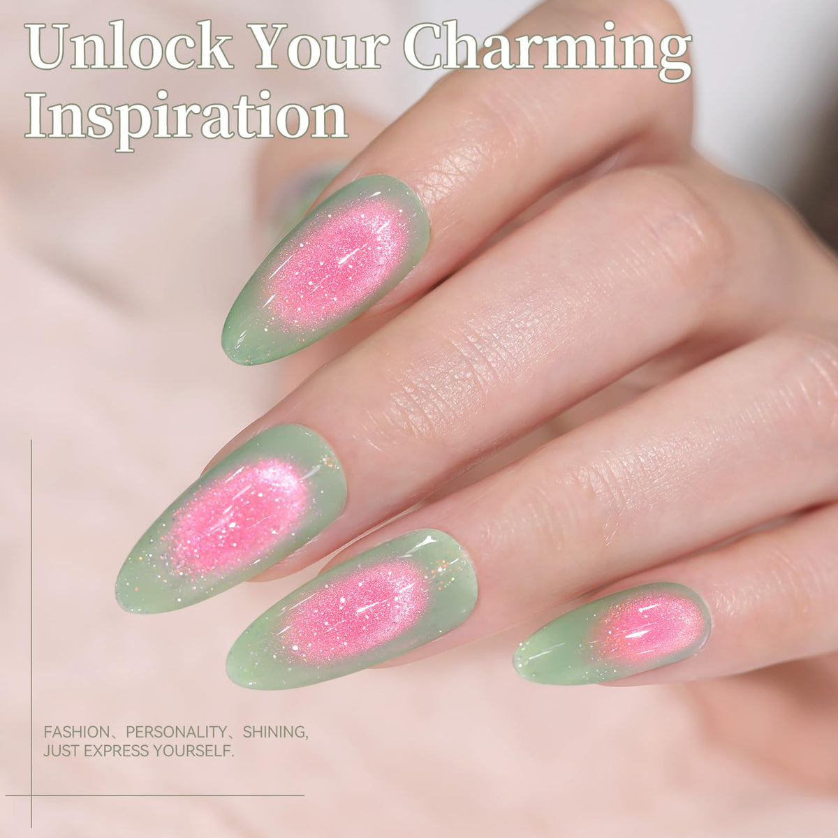 born pretty brush stroking polish on nail swatch for smooth application