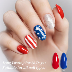 born pretty bottle label and 7ml volume clear for travel and salon use