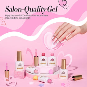 Born Pretty bottle label detail showing brand and readable shade identifiers for shoppers