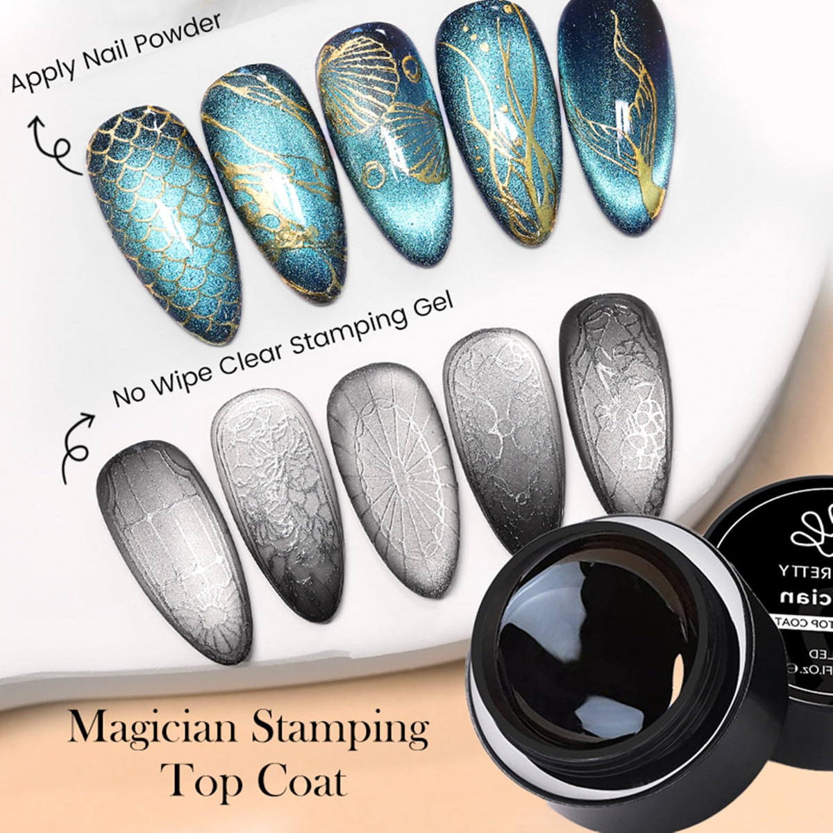 Born Pretty brush close-up displaying smooth application and precise control