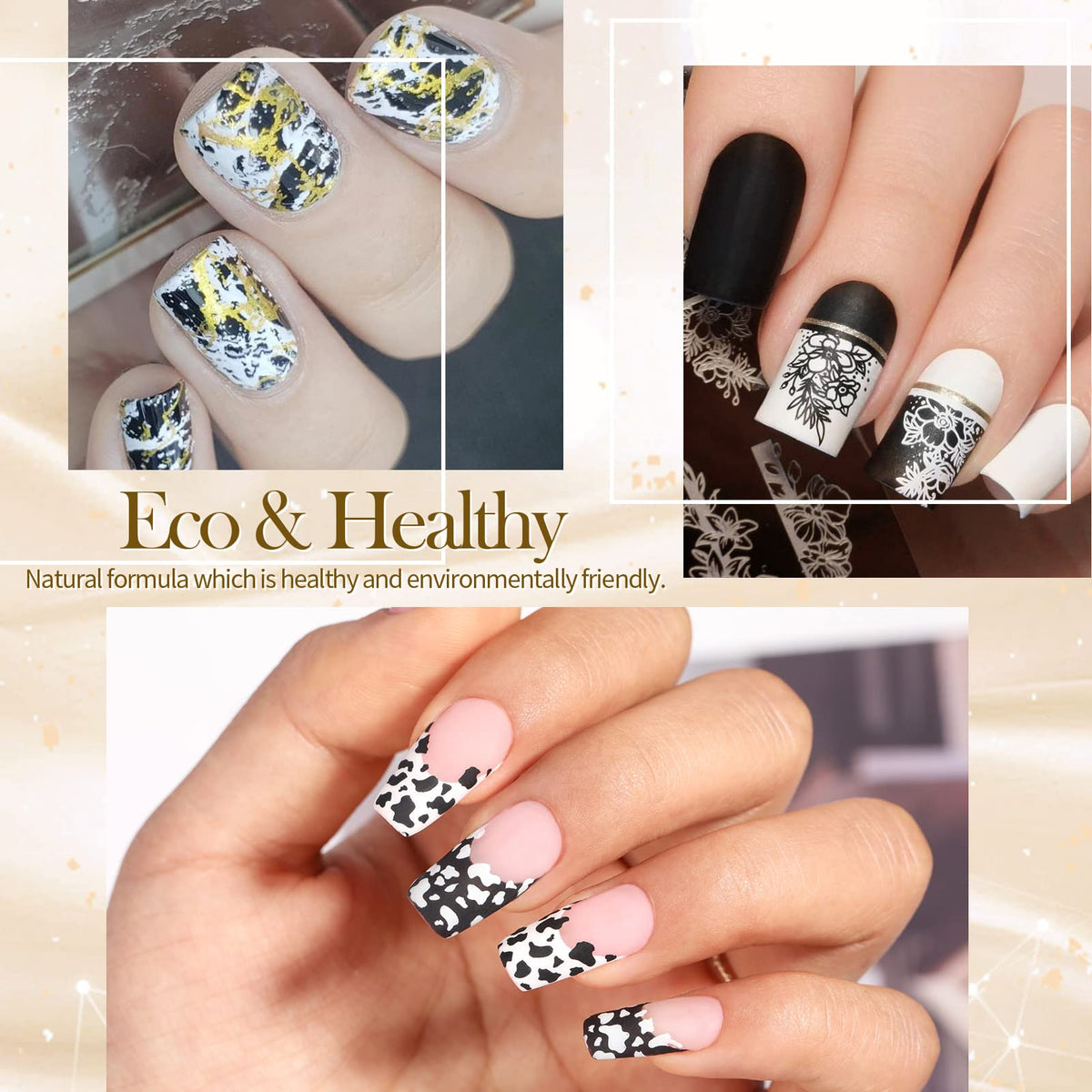 born pretty brush stroke swatch demonstrating smooth stamping viscosity