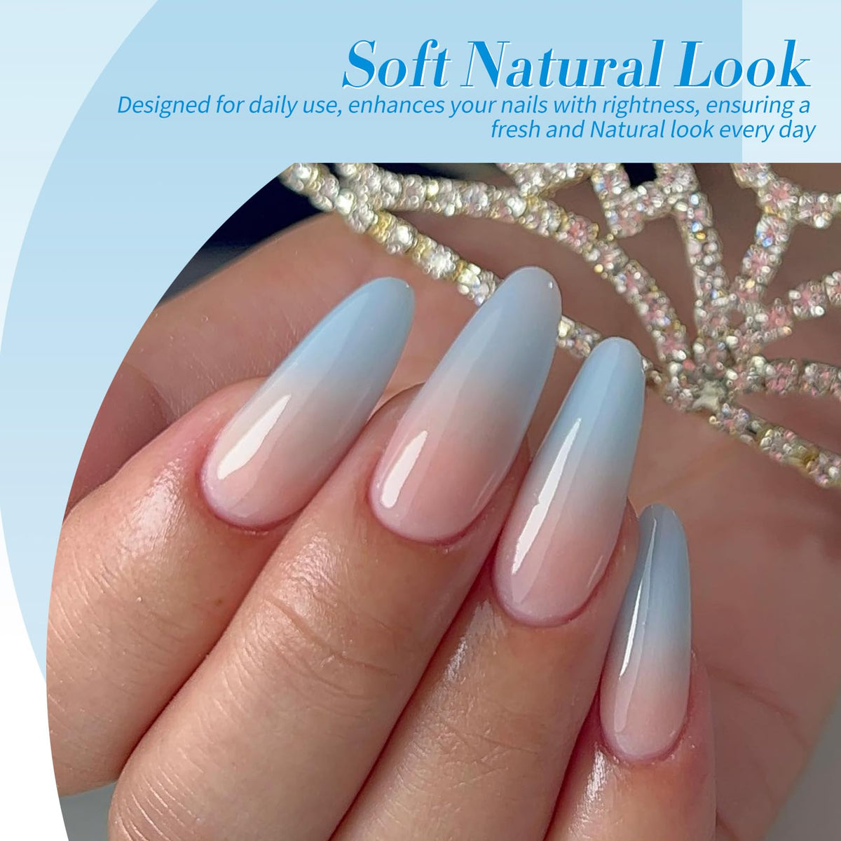 Born Pretty cat-eye magnetic polish detail demonstrating reflective stripe effect