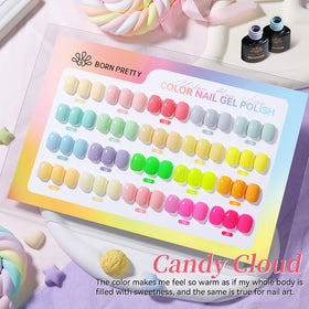 Born Pretty vibrant color lineup swatches highlighting neon and pastel choices benefit: color range clarity